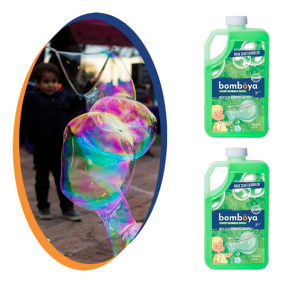 Jabón Bomboya para Hacer Burbujas Gigantes 2 Litros 2pack