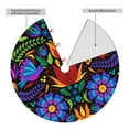 thumbnail image 2 of Yiaed Colorful Floral Print Christmas Tree Skirt , Tree SkirtsTree Mat for Christmas Winter Holiday Indoor Decorations-36", 2 of 7