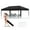 Black, variant on 10x10 Ft Pop-Up Canopy Tent, Portable Instant Shelter with 3 Adjustable Heights, Waterproof Outdoor Sun Shade with Wheeled Bag, Party Tents for Patio, Deck, Garden, Beach, Black