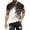 Black, variant on Men'S Tie Dye Digital Print 3d Short Sleeve T Shirt Summer Casual Short Sleeve T Shirt Cozy Loose Men's Tops