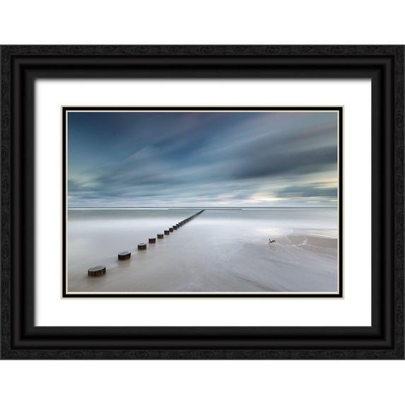 Nebelski, Rafal 32x23 Black Ornate Wood Framed with Double Matting Museum Art Print Titled - T