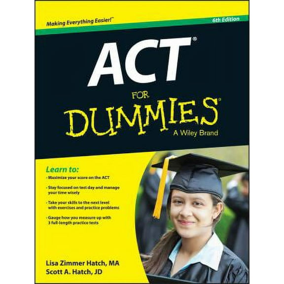 Pre-Owned ACT for Dummies (Paperback) 1118911563 9781118911563