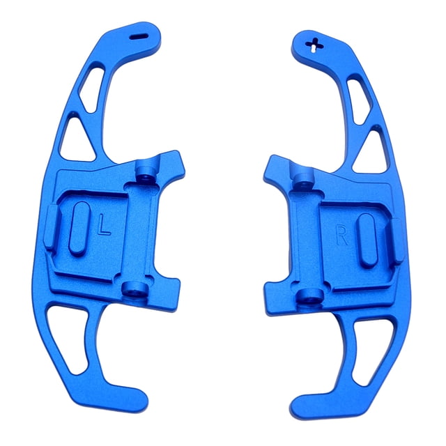 Wweixi 2pieces Car Interior With Steering Wheel Shift Paddle Shifter Classic And Timeless Easy Installation blue