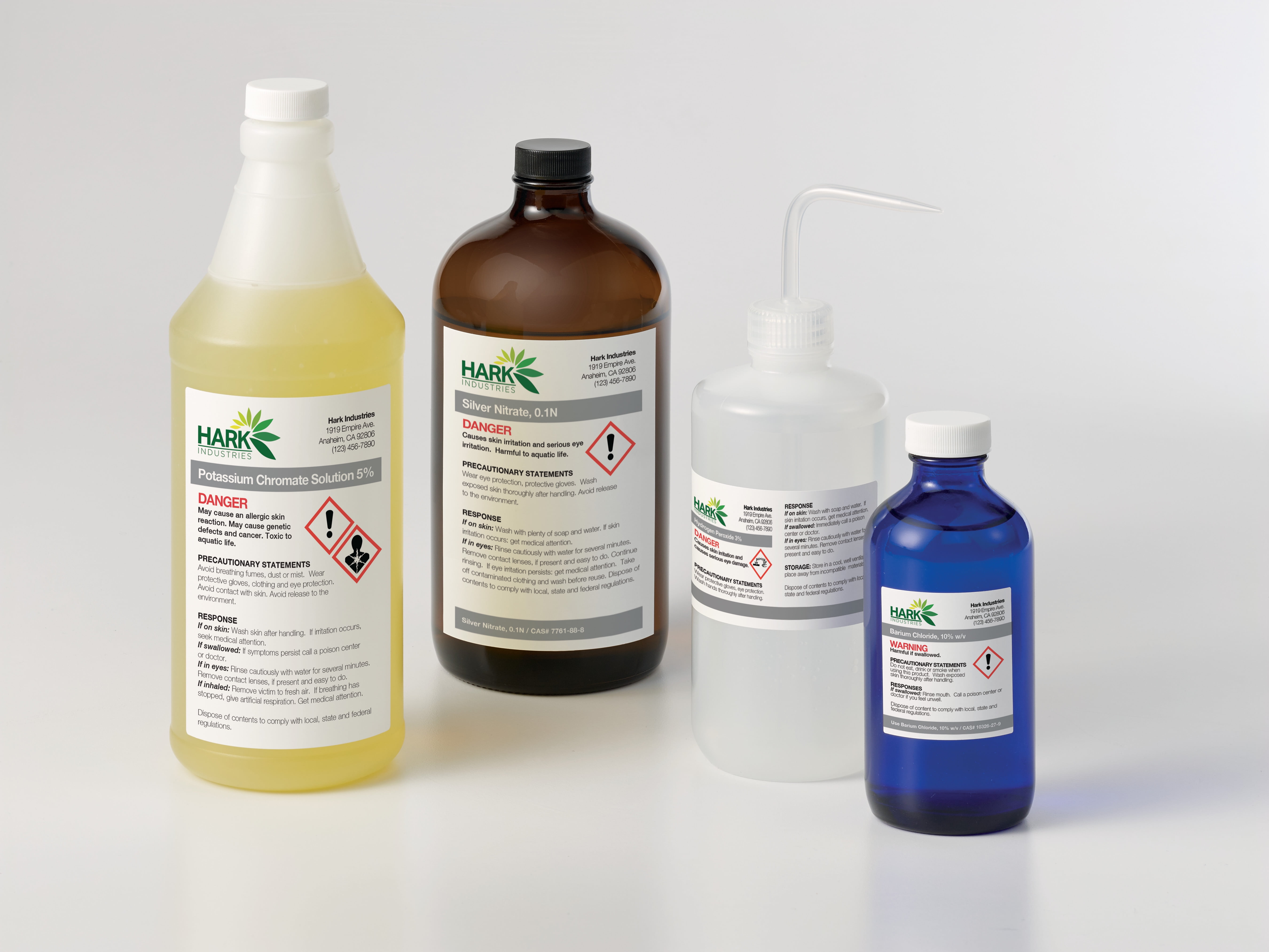 Avery Ultra Duty GHS Chemical Labels for Pigment Inkjet Printers, Waterproof, UV Resistant, 3.5 x 5 (60523)