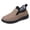 Coffee, variant on Fleece Lined Quilted Slip On Shoes Winter Outdoor Strolling, Thermally Insulated Walking Flats Holiday Travel Wearing, Comfortable Flat House Footwear Daily Commute, Black 6