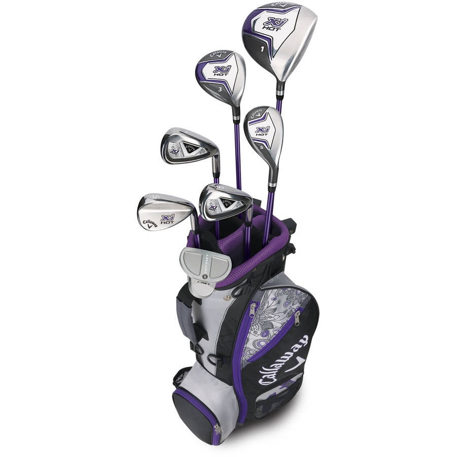 Callaway XJ Hot Girls 58 Set Juniors Flex, Black