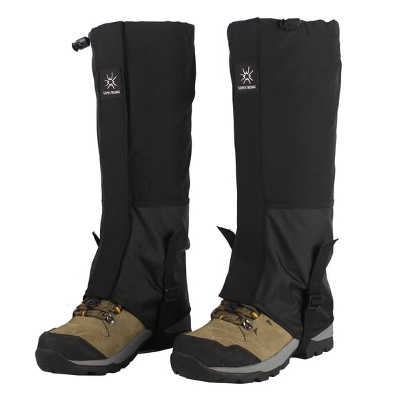Gaiters for Hiking Waterproof, Leg Gaiters, Lightweight Shoe Gaiters for Men Women, Dirt-Proof Ripstop Hiking Gaiters, Breathable Boot Gators for Hunting