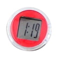 thumbnail image 3 of veasfak Mini Motorcycle Digital Clock Bike Handlebar Watch Motorcycle Clock for Vehicles Red, 3 of 9