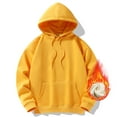 thumbnail image 2 of Wyzesi Fall Sweatshirts for Men Embroidered Male Solid Color Hooded Long Sleeved Pullover Sweatshirt, 2 of 7