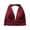 Wine, variant on Deep V‑Neck Backless Bra for Women Front Clasp Crop‑Top Style Summer Undergarment