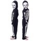 thumbnail image 1 of Disfraces de Halloween para niños, disfraces de disfraces para hombres y mujeres, ropa de fantasma con esqueleto de calavera, disfraces de terror, 1 of 1