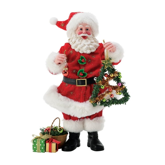 Department 56 Possible Dreams Santa Claus Holiday Accents Multicolor Christmas Figurine 10.5in H