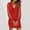 X-28Red, variant on YMNXA Women's Dress Long Sleeve Sequins Lace Zipper Slim Fit Fashion Midi Dresses For Formal Party Red L