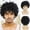 M062 T27#, variant on Men's Dreadlock Wig Black Tight Coil Style for Realistic Look