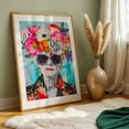 thumbnail image 6 of Ageless Glamour Stylish Female Portrait - Painting Floral Watercolor Modern Art Pop Art Fashion Surrealism Portrait Unframed Wall Art Print 32 x 48 inches, 6 of 60