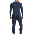 thumbnail image 4 of Tawop Mens Thermal Underwear Long Johns Warm Crewneck Long Sleeves Top and Bottom Set Base Layer Outfits, 4 of 4