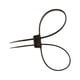 thumbnail image 4 of Cateissary Flex Cuffs Plástico Nylon Heavy Duty Desechable Zip Tie Esposas Cable Esposas Derecho público Trabajo de jardinería Comercial Almacenamiento y organización del hogar, 4 of 6