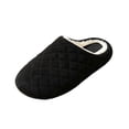thumbnail image 3 of Agkizg Womens Fall Winter Slippers, House Slippers, Closed Toe Foam Backless House Slippers Soft Sole Warm Casual Indoor Bedroom Winter Slippers, 3 of 7