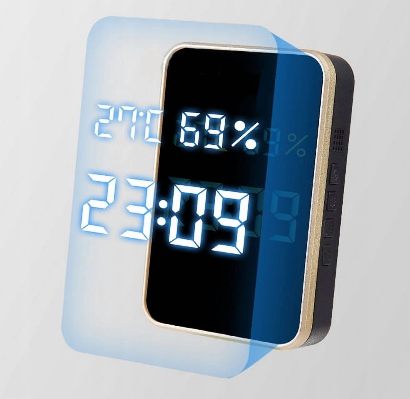 Alarm Clock Hygrometer All-in-one Room Temperature Wireless Doorbell