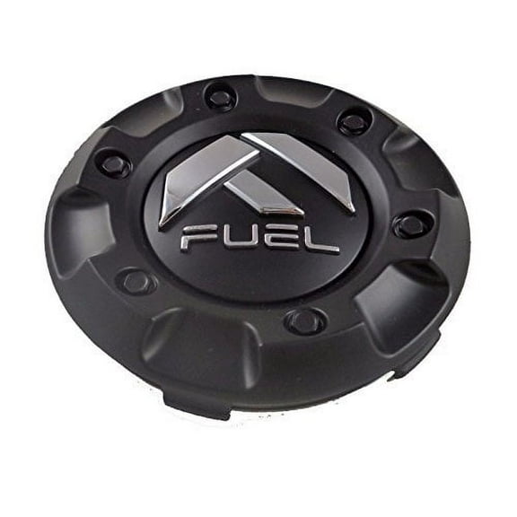 Fuel Matte Black Custom Wheel Center Cap ONE (1) M-447, 1001-58
