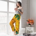 thumbnail image 5 of Yiaed Vibrant Sunflower Painting Print Womens Lounge Pants, Loose PJ Bottoms, Long Pajama Pants for Women-XX-Large, 5 of 6