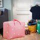 thumbnail image 4 of Bolsas de Viaje Bolsa de Almacenamiento de Viajes, Bolsa Móvil, Bolsa Acolchada de Tela No Tejida de Gran Capacidad, Bolsa de Equipaje Portátil, Práctico, 4 of 6