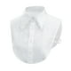 thumbnail image 1 of Blusa de algodón con cuello falso desmontable de encaje para mujer, 1 of 2