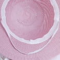 thumbnail image 5 of iHPH7 Straw Sun Hat Straw Caps Summer Hats for Women Straw Hats for Women Beach Straw Bucket Hat, Pink 1 One Size, 5 of 5