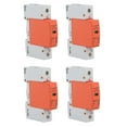 thumbnail image 1 of 4Pcs Surge Protective Device 1P AC 420V SPD DIN Rail Mounting Detachable Design SPD House Arrester Protector Home Lightning Protection Potential Poureders, 1 of 7