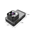 thumbnail image 3 of Tgbvmt Dash Cam 1080P, 3-Inch Screen, 140° Wide Angle, Motion Detection, Parking Mode, Loop Recording, Rearview Support for Cars, Night Vision for Safe Driving in Low Light Conditions, 3 of 9