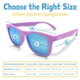 thumbnail image 6 of Jan & Jul Toddler Sunglasses for Girls with Adjustable Strap (M: 2 - 6 Years, Purple Aurora), 6 of 7