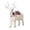 A, variant on BOBOMOTI Christmas Indoor Decorations Christmas White Deer Figurine for Xmas Holiday Party Decorations Gifts Clearance