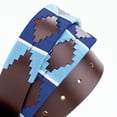 thumbnail image 4 of RESISTANCE Polo Belt for Men | Hand Stitched Leather Belt With Colorful Embroidery | Gaucho Style Belt 1.5” Wide, 4 of 6