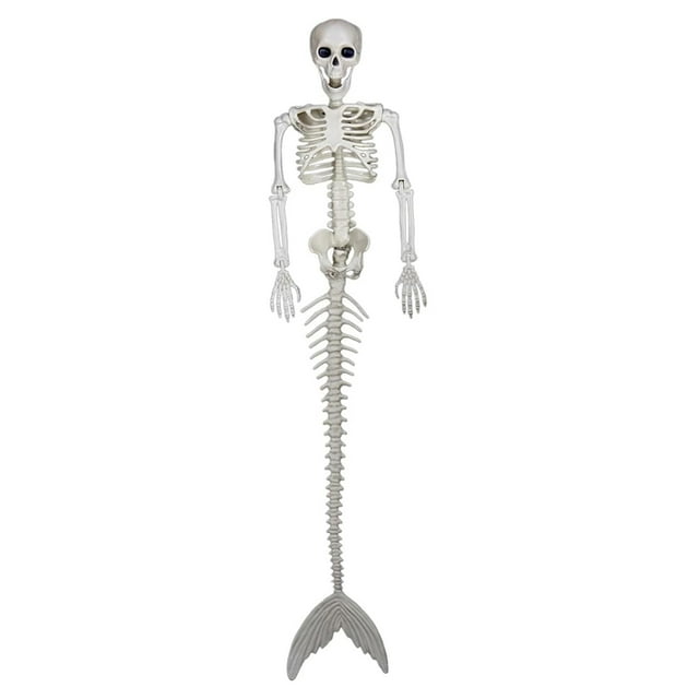 relayinert Taille Squelette Premium Décoration d'Halloween avec Articulations Articulées Multiples 1 Ensemble