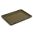 thumbnail image 2 of Thyme & Table Nonstick Baking Sheet & Cooling Rack Set - Black & Gold, 2 of 7