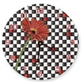 thumbnail image 1 of Lexington Studios 23093R Gerber Checker Horloge Ronde, 1 of 1