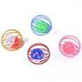 thumbnail image 1 of Cat Ball Toy Creative Interactive Bell Ball in Cage Cat Play Ball Cat Sound Toy, 1 of 10
