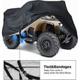 thumbnail image 2 of Bâche de Protection pour Moto Quad ATV Extérieur Anti-UV TTTG Noir, 2 of 4