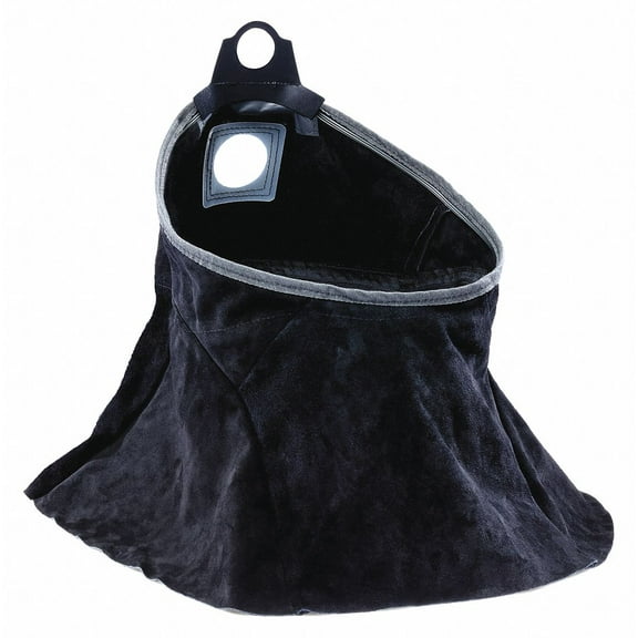 3m Shroud,Leather,Black,18 in W  M-449
