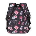 thumbnail image 4 of Disketp Breast Cancer Awareness1 Mochila Estampada para Hombre y Mujer – Mochila Ligera Clásica con Múltiples Bolsillos para Universidad, Trabajo y Viajes-One Size, 4 of 5