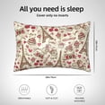 thumbnail image 6 of Disketp Paris Vintage Satin Pillowcase For Hair And Skin - Satin Pillow Cases Standard Size 20x30 Inches With Zipper,Gifts For Women Men, 6 of 8