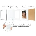 thumbnail image 2 of Americanflat 2 Pack of 16x20 Frames with 11x14 Mat - Plexiglass Cover - Silver, 2 of 7