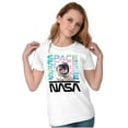 thumbnail image 3 of Cute NASA Worm Logo Mars Astronaut Women's T Shirt Ladies Tee Brisco Brands S, 3 of 5