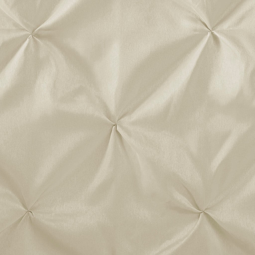 Euroco Tufted Semi-Sheer Shower Curtain