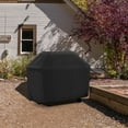 thumbnail image 2 of iCOVER Grill Cover 58 inch, Polyester Electric Smoker BBQ Cover, Light Weight Portable Easy On/Off, Dustproof Waterproof for Weber Char-Broil Nexgrill and More Grills, 2 of 9