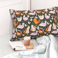 thumbnail image 4 of Balery Roosters and Chicks Funda de Cojín Estampada, Regalos para Mujeres, Regalos de Amor para Ella, Regalos para Novia o Esposa, Funda de Almohada-16"x24", 4 of 6