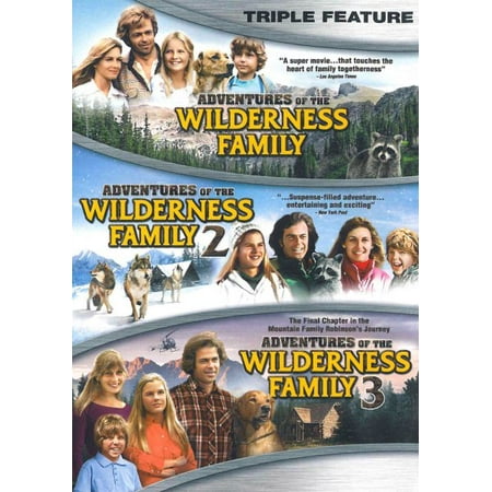 Eddie George Family - Adventures of the Wilderness Family Trilogy (DVD)