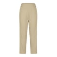 thumbnail image 6 of Womens Stretch Work Pants for Office, High Rise Straight Leg Trousers with Pockets, Wrinkle-Free Business Casual Bottom for Women, 6 of 6