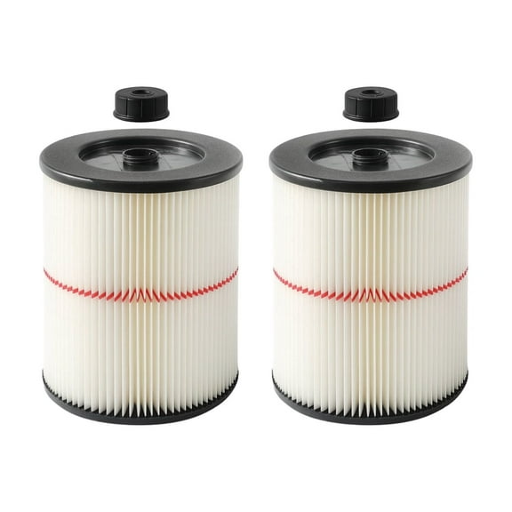 Nispira Replacement HEPA Filter Compatible with Craftsman Wet/Dry Vacs Vacuum. Compared to Part 9-17816. 2 Filters