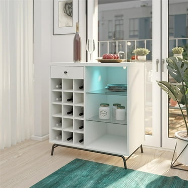 Melbourne Bar Cabinet, White